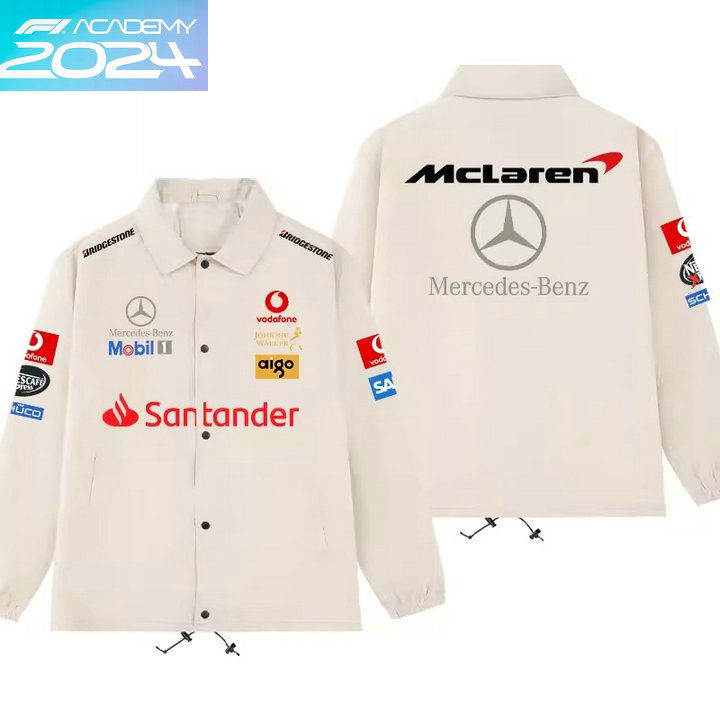 2024 Blouson McLaren Mercedes-Benz Surchemise Homme Hiver